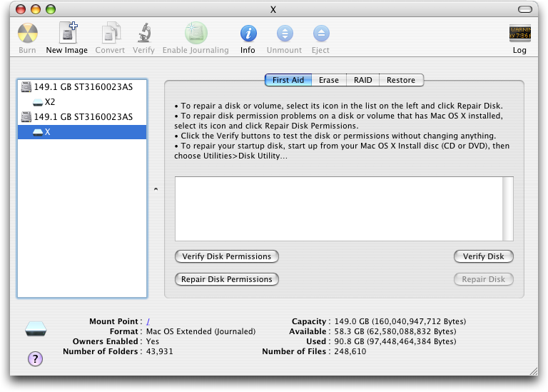 Disk Repair Utility For Mac